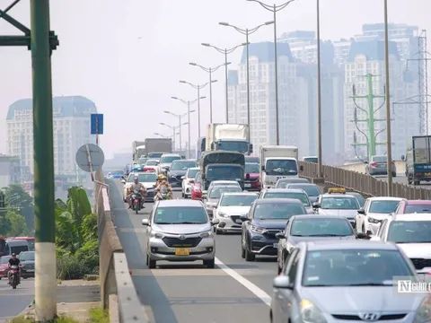 Cấm xe theo giờ trong đêm trên cầu Thanh Trì