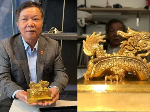 Mua ấn vàng Hoàng đế chi bảo với giá hơn 6,1 triệu euro - Đại gia Bắc Ninh kín tiếng là ai?
