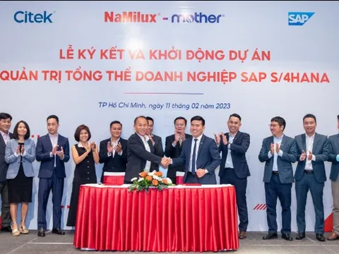NaMilux hợp tác Citek chuyển đổi số hệ thống quản trị tổng thể doanh nghiệp
