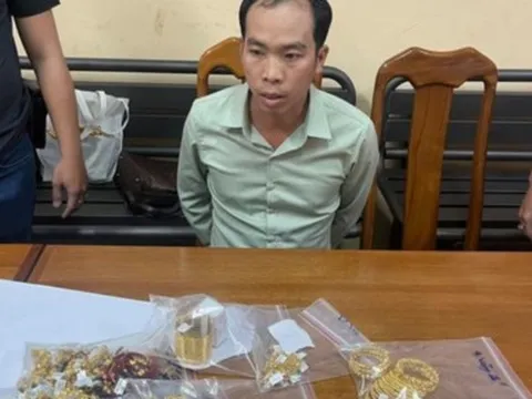 Khởi tố kẻ trộm tiệm vàng gần 20 tỷ đồng để mua đất, ô tô