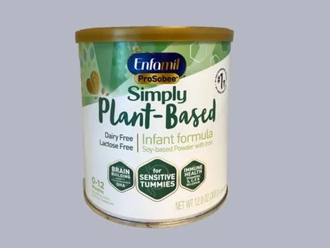 Lo nhiễm khuẩn, Mỹ thu hồi 145.000 hộp sữa bột Enfamil ProSobee