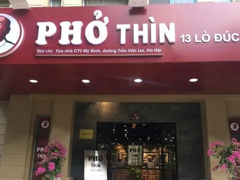 Thêm một doanh nghiệp nhận chuyển nhượng Phở Thìn 13 Lò Đúc: Ông Thìn nói thương hiệu và hình ảnh của ông, nhưng không cung cấp được văn bằng