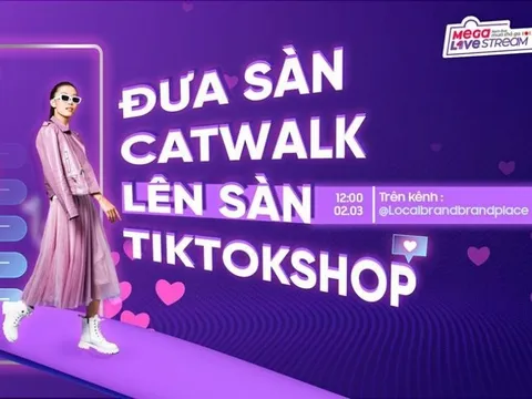 YeaH1 Up đưa sàn catwalk lên sàn TikTok Shop, lập chuẩn mực mới cho bán hàng livestream