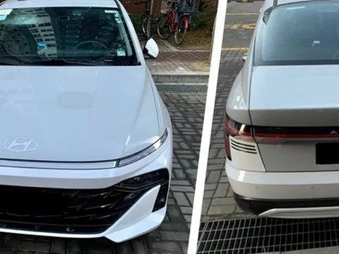 Hyundai Accent 2024 lộ ảnh ngoài đời thực: Toyota Vios, Honda City lo dần đi là vừa