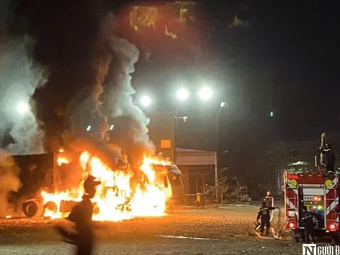 Đồng Nai: Điều tra 3 xe tải bốc cháy khiến một người tử vong