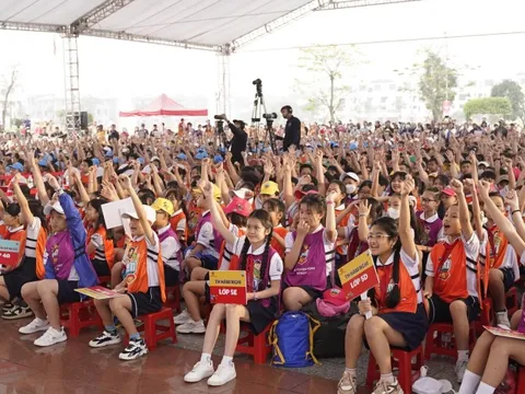 Quảng Trị: 1.500 thiếu nhi tham gia hưởng ứng bảo vệ môi trường