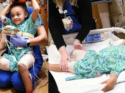 Cậu bé 4 tuổi phải cắt bỏ chân sau khi bị nhiễm trùng hiếm gặp, triệu chứng ban đầu không khác bệnh cúm