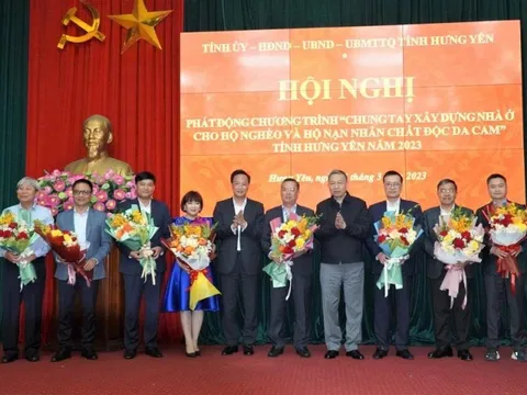 Chung tay xây dựng nhà ở cho hộ nghèo tại tỉnh Hưng Yên