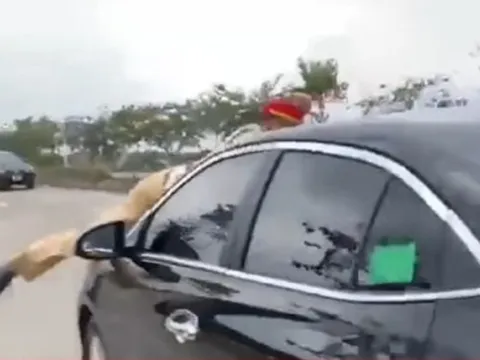 Tài xế trốn kiểm tra nồng độ cồn, hất CSGT lên capo, gây tai nạn tại Vĩnh Phúc