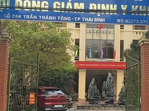 Bắt nguyên Phó giám đốc Trung tâm Pháp y tình Thái Bình