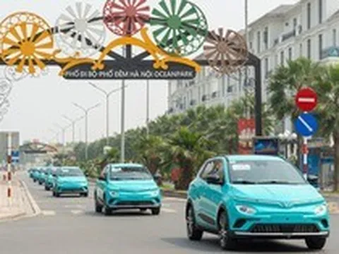 Taxi điện của tỉ phú Phạm Nhật Vượng sẽ có mặt ở 5 thành phố lớn trong năm nay