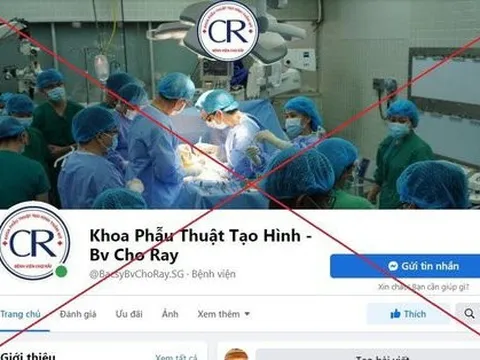 Bệnh viện Chợ Rẫy cảnh báo khẩn bị mạo danh để phẫu thuật thẩm mỹ