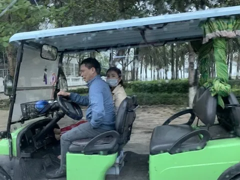 Siết chặt xe điện chưa đăng kiểm vẫn hoạt động trên đường Tx.Cửa Lò