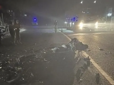 Gia Lai: Va chạm xe máy, 2 người tử vong