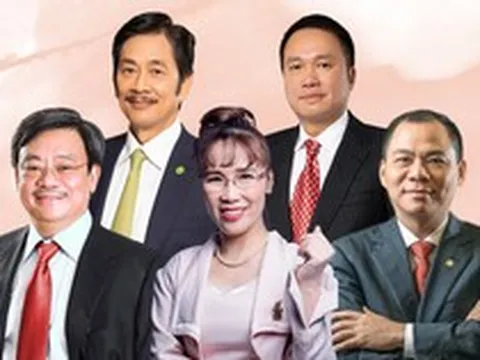 Lấy lại 20.000 tỷ từ đầu tháng 3, 20 người giàu nhất thị trường chứng khoán sở hữu 349.000 tỷ đồng