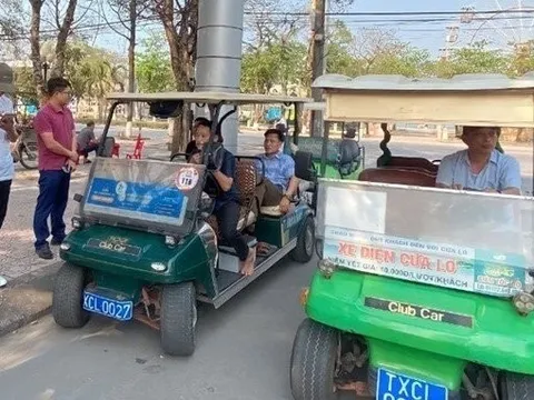 Siết chặt xe điện: Chủ trương đúng đắn, xây dựng du lịch Cửa Lò