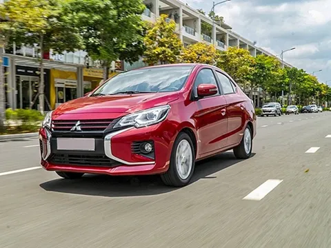 Đánh giá Mitsubishi Attrage: Vừa túi tiền, tiết kiệm nhiên liệu