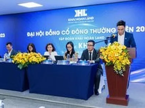 Khải Hoàn Land công bố BCTC kiểm toán 2022, tiếp tục duy trì tăng trưởng ổn định