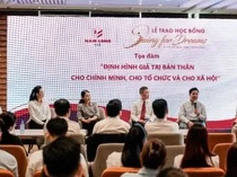 Nam Long trao học bổng với tổng giá trị 640 triệu đồng cho sinh viên tại TP.HCM