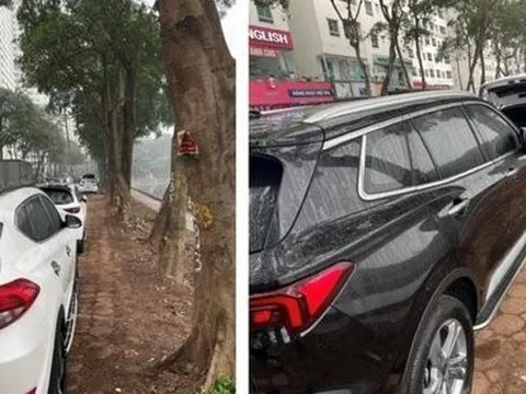 Điều tra vụ hàng chục ô tô bị chọc thủng lốp khi đỗ ở vỉa hè