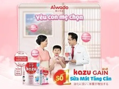 Buzzmetrics nhận định Kazu Gain Gold thương hiệu số 1 sữa mát tăng cân