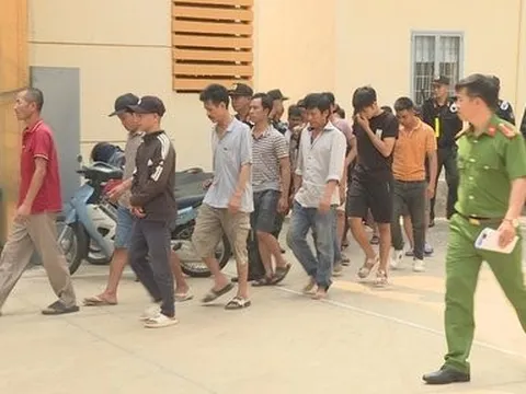 Triệt xóa trường đá gà ăn tiền quy mô lớn, bắt giữ 34 đối tượng