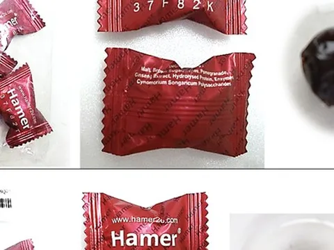 Phát hoảng với chất 'kích dục' trong kẹo ngậm Hamer