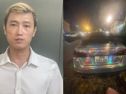 Khởi tố đối tượng drift xe trước Nhà hát Lớn