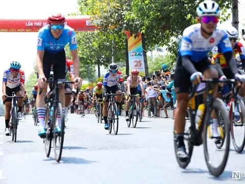 Đồng Nai: Chào đón đoàn đua xe đạp cúp truyền hình Tp.HCM