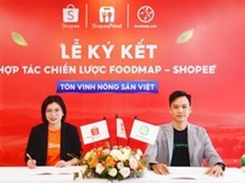Shopee, ShopeeFood hợp tác cùng FoodMap trong dự án tôn vinh nông sản Việt