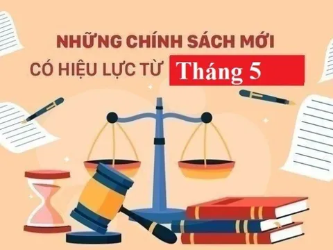 Những chính sách mới nổi bật có hiệu lực từ tháng 5/2023