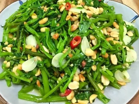 Sai lầm nguy hiểm khi ăn rau muống cần loại bỏ ngay