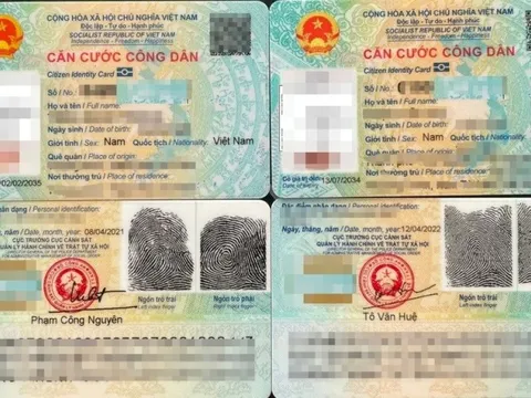 Cảnh báo rủi ro từ việc để rò rỉ thông tin Căn cước công dân