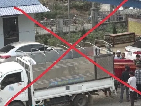 Lai Châu: Tạm giam tài xế chở quan tài, vòng hoa tới trụ sở UBND xã