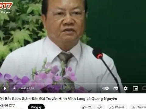 Điều tra tin giả lan truyền nguyên “Giám đốc Đài THVL bị bắt”