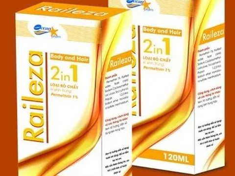 Đình chỉ lưu hành, thu hồi toàn quốc mỹ phẩm Raileza