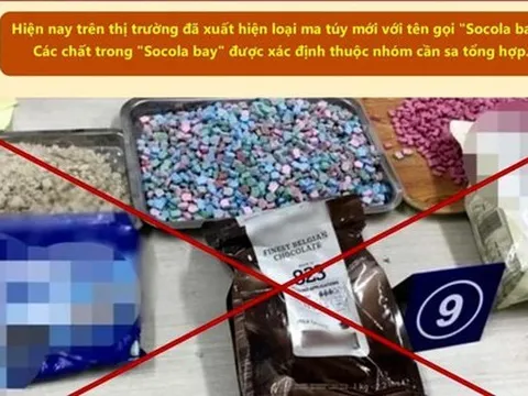 Cảnh báo về ma túy 'Socola bay'