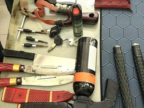 Bình Dương: Bắt kẻ trộm hung hãn xịt hơi cay vào công an khi bị truy bắt