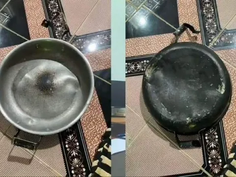 Chồng bị vợ đập chảo vào đầu vì ca thán đánh bóng chuyền về muộn