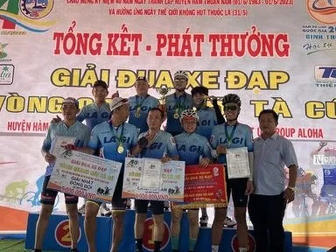 Bình Thuận: Giải đua xe đạp vòng quanh núi Tà Cú huyện Hàm Thuận Nam