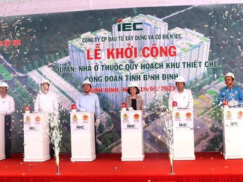Bình Định: Khởi công dự án nhà ở cho công nhân với tổng mức đầu tư hơn 1.120 tỷ đồng
