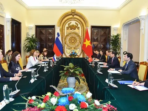 Việt Nam muốn tăng cường quan hệ hợp tác nhiều mặt với Slovenia