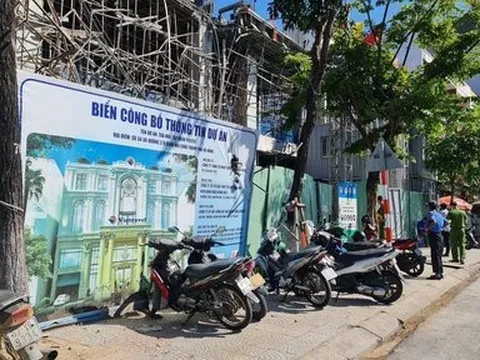 Đà Nẵng: Sập giàn giáo công trình khiến 5 người thương vong
