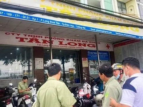 Đồng Nai: Cảnh sát khám xét nhiều phòng khám tại Tp.Biên Hòa