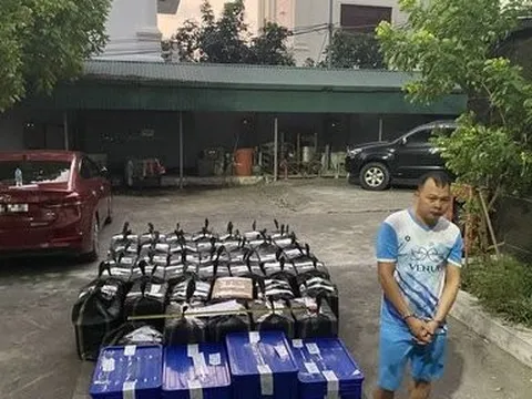 Bắt nhóm đối tượng dùng máy trộn bê tông chế tạo pháo nổ