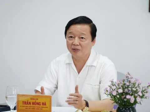 Phó Thủ tướng Chính phủ Trần Hồng Hà làm việc với tỉnh Bình Thuận