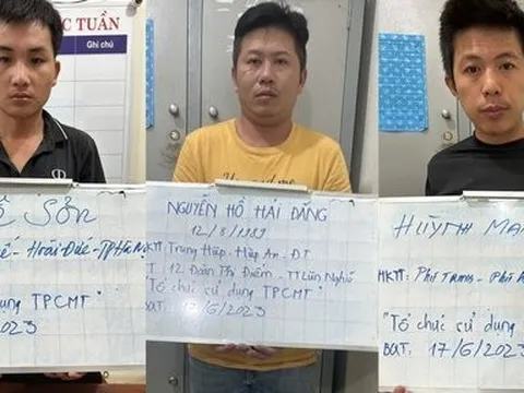 Bắt giữ 3 đối tượng sử trái phép chất ma tuý trong phòng karaoke