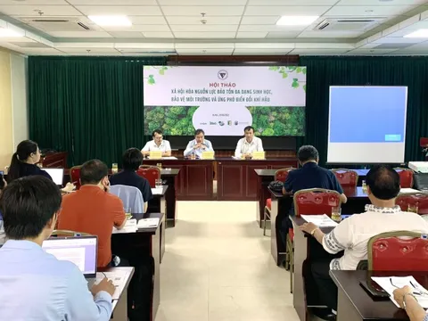 Xã hội hóa nguồn lực bảo tồn đa dạng sinh học, bảo vệ môi trường