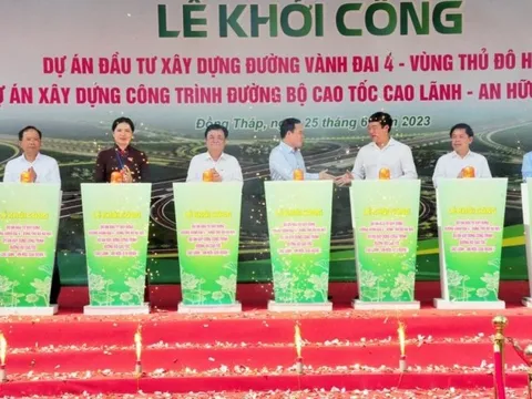 Khởi công tuyến cao tốc đầu tiên đi qua địa bàn tỉnh Đồng Tháp