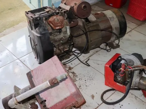 Bắt 2 đối tượng đột nhập vào Trung tâm y tế trộm máy phát điện